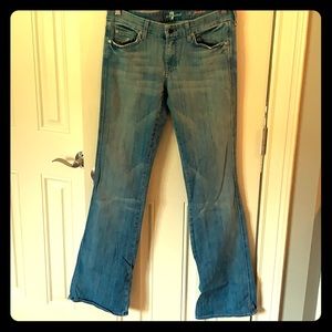 GUC women's 7FAM A-pocket  jeans. Size 30